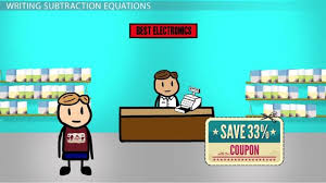Writing Solving Subtraction Equations