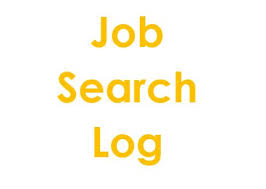 Job Search Log Career And Advising