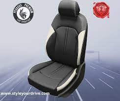 Car Seat Cover In Black And White