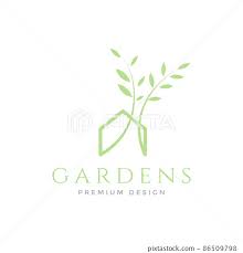 Plant Garden Decorative Logo
