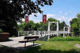 State University Footbridge An Icon