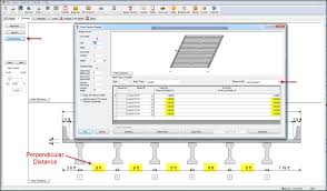 flared and skewed bridge girder spacing