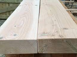 larch timber beams