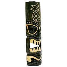 Forever Bamboo Mask20 15 Hawaiian Tiki Mask 20 Pineapple
