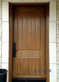 Fiberglass Front Door With Camber Panel