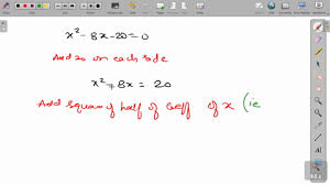 Solve Using The Quadratic Formula 8