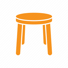 Stool Chair Furniture Seat Icon