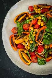Red Tamarillo Salad With Basil The