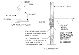 3 story porch wood frame structural