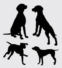 100 000 Sitting Labrador Kennels Vector