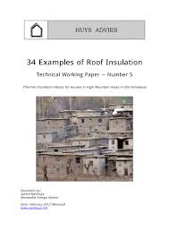 roof insulation technical