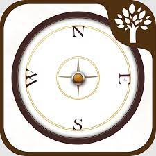 Indonesian Compass Check Wall Clock