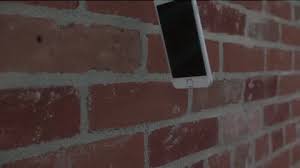 Slow Motion Brick Wall Phone Throw