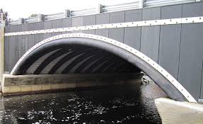 composites arch bridge system