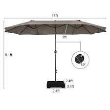 Patio Umbrella With Sandbags