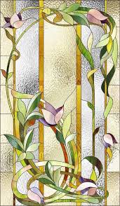 Fl Stained Glass Pattern Stock