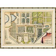 18th Century French Garden Plans