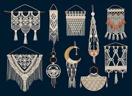 Macrame Vector Art Icons And Graphics