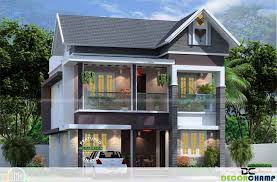 Modern Duplex House Plans Elevation