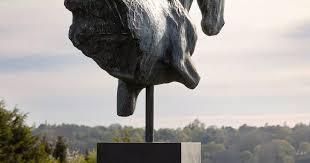 Head Statue Next To The A3 In Esher