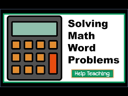Solving Word Problems In Math