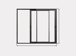 Aluminium Sliding Patio Doors High