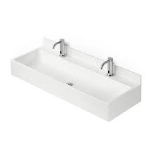 Sit On Solid Surface Corian Wash Troughs
