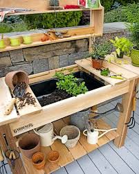 25 Diy Potting Bench Plans Ideas To