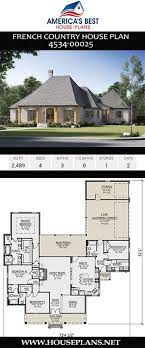 House Plan 4534 00025 French Country