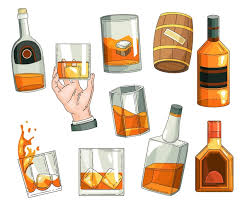 Whiskey Advertising Design Elements