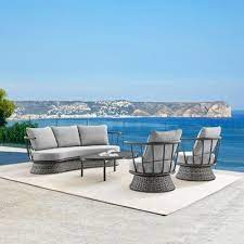 Allmodern Arcus 4 Piece Outdoor Patio