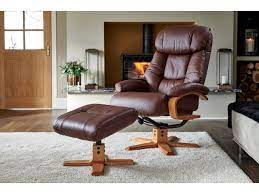Napoli Reclining Swivel Chair With