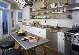 Stainless Steel Kitchen Shelves