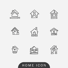 House Icon Design Template
