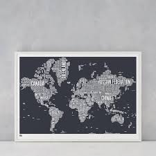 World Font Map