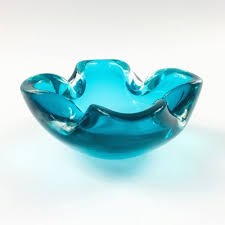 Murano Glass Bowl Or Ashtray By Flavio