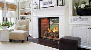 How Double Sided Fireplaces Give An