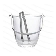 Roxx Signature Glass Ice Bucket