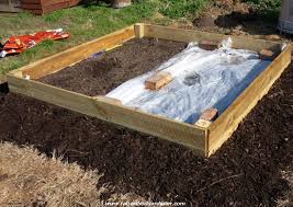 How To Build A Raised Bed From