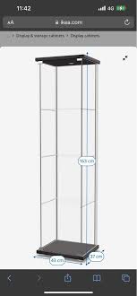 Ikea Detolf Glass Cabinet Furniture