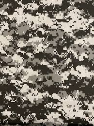 Black Camouflage Fabric By The Yard