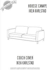 Ikea Karlstad Couch Cover Pattern