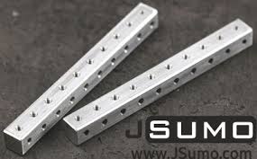 jbitz mounting beams 100mm 2 pack