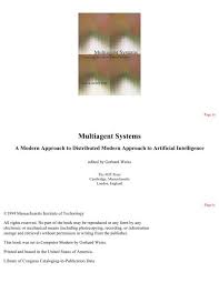 Multiagent Systems A Modern Approach