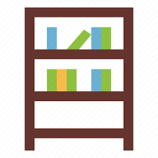 Book Bookcase Bookshelf Library Icon