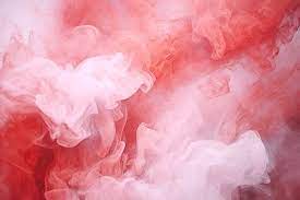 A Red And White Smoke Background Lucky