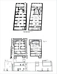 Plan And Section Of An Old Stone House