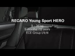 Recaro Young Sport Hero How To Install