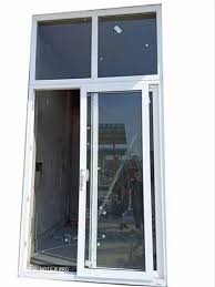 White Upvc Sliding Window Glass