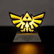 Zelda Hyrule Crest 3d Icon Light
